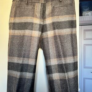 L.L. Bean Brown Wool Blend Trousers